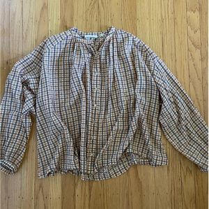 Doen Scarlet Blouse in Orange Meringue